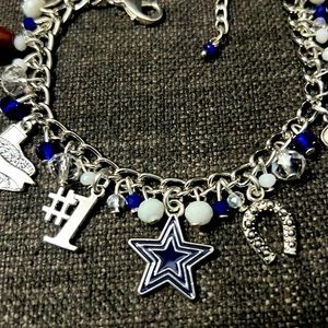 NEW!! Dallas cowboy charm bracelet